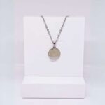 Colar de Aço com Medalha do Pai Nosso 01